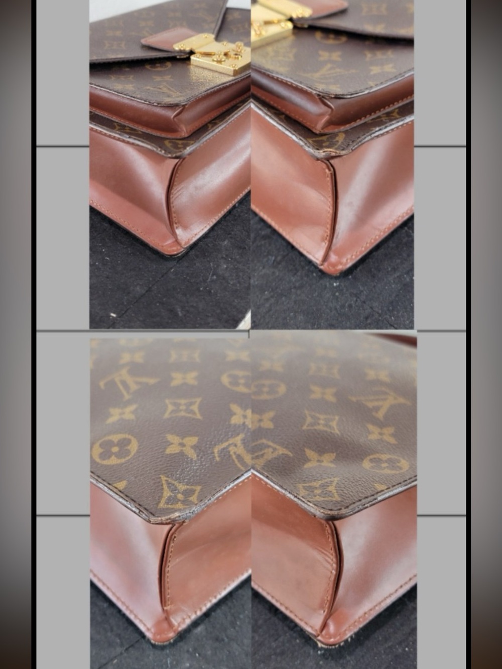 •LOUIS VUITTON• vintage monogram monceau 2way bag with keys - Picture 14 of 14